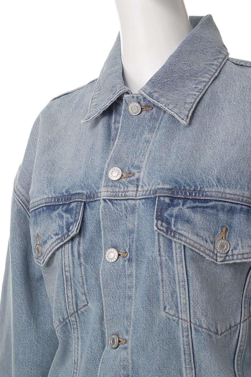 【シチズンズ オブ ヒューマニティー/CITIZENS OF HUMANITY】の【AGOLDE】PALMER デニムジャケット 人気、トレンドファッション・服の通販 founy(ファニー) 　ファッション　Fashion　レディースファッション　Fashion for Women　アウター　Coat / Outerwear Collection　レディースジャケット・軽アウター　Jackets　デニムジャケット / カジュアルアウター　Denim Jackets　ショート　Short, Short Length　ジャケット　Jacket, Outerwear　デニム　Denim, Jeans Material　バランス　Balance, Style Balance　フェミニン　Feminine, Girly　other-5|ID: prp329100004887685 ipo3291000000036496784