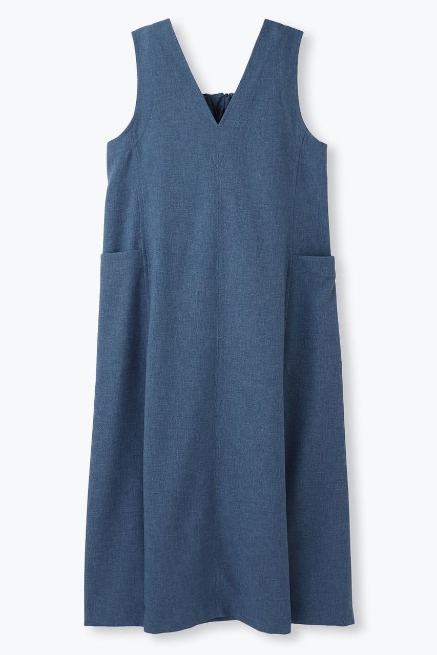 【レリル/lelill】の【日本製】2WAY AラインOP インテリア・キッズ・メンズ・レディースファッション・服の通販 founy(ファニー) 　ファッション　Fashion　レディースファッション　Fashion for Women　ワンピース　Dresses　チュニック　Tunic Tops & Dresses　チュニック　Tunic, Long Top　夏　Summer　日本製　Made In Japan　ダークブルー|ID: prp329100004887691 ipo3291000000036496877