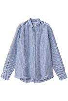 【フランク&アイリーン/Frank&Eileen / MEN】の【MEN】FINBAR イタリアンリネン ライトブルーストライプシャツ 人気、トレンドファッション・服の通販 founy(ファニー) ファッション Fashion メンズファッション Fashion for Men ストライプ Stripe, Striped Pattern スリーブ Sleeve, Long Sleeve / Short Sleeve センター Center, Center Line デニム Denim, Jeans Material リネン Linen, Linen Fabric ロング Long, Long-Length エレガント 上品 Elegant ビジネス 仕事 通勤 Business / Work / Commuting thumbnail ライトブルー|ID: prp329100004887692 ipo3291000000036496897