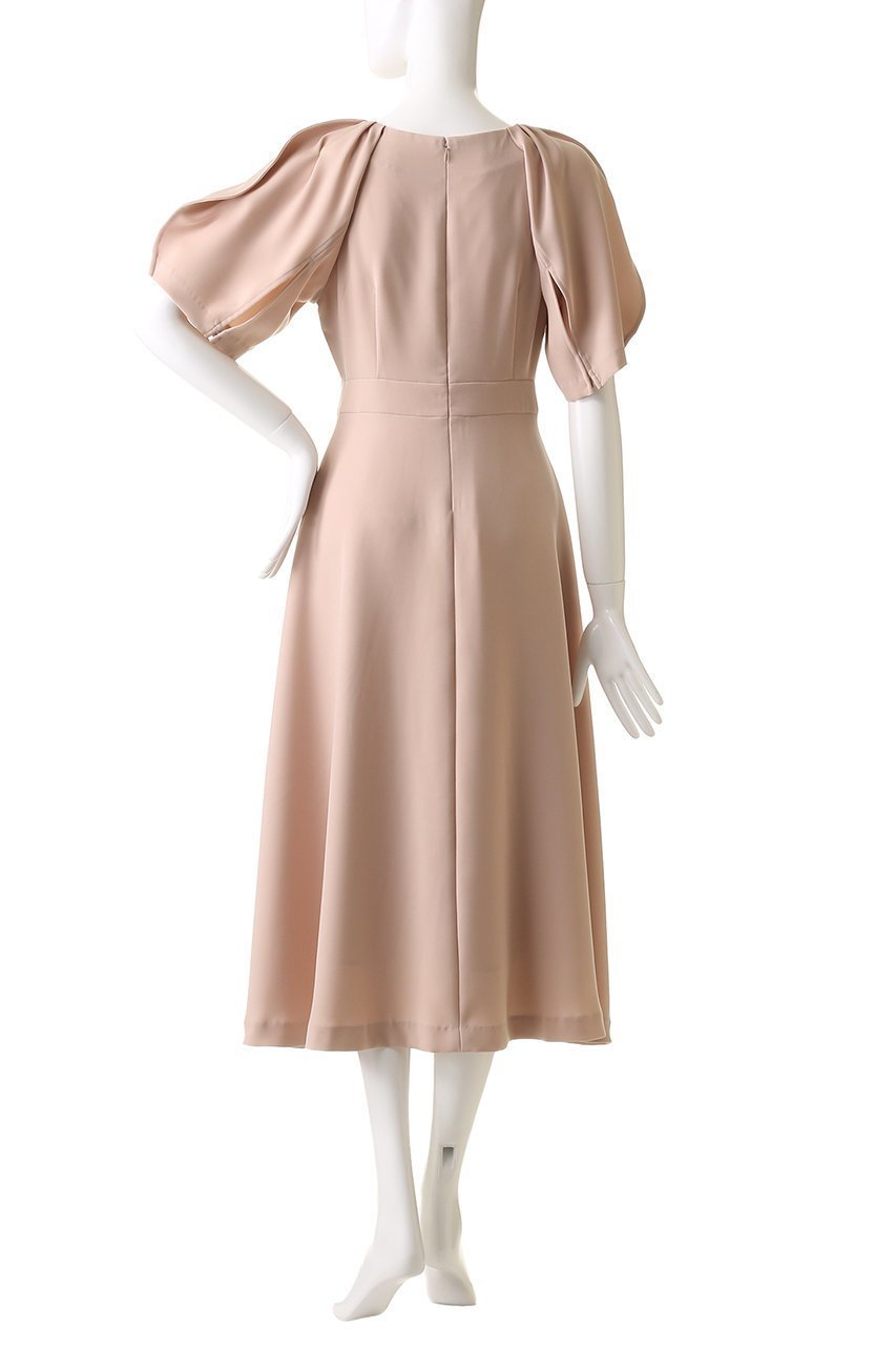 【コルコバード/CORCOVADO】のリトルピンクベージュドレス 人気、トレンドファッション・服の通販 founy(ファニー) 　ファッション　Fashion　レディースファッション　Fashion for Women　ワンピース　Dresses　フォーマル・パーティードレス・結婚式用ドレス　Elegant & Casual Dresses　チュニック　Tunic Tops & Dresses　オケージョン　Occasion Wear　チュニック　Tunic, Long Top　ドレス　Dress, One-Piece　フィット　Fit, Slim Fit　フェミニン　Feminine, Girly　フレア　Flare, Flared　エレガント 上品　Elegant　other-4|ID: prp329100004887695 ipo3291000000036496924