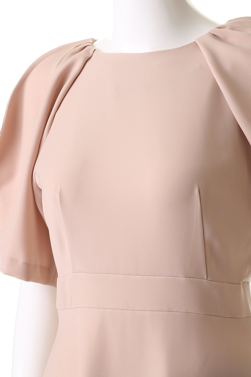 【コルコバード/CORCOVADO】のリトルピンクベージュドレス 人気、トレンドファッション・服の通販 founy(ファニー) 　ファッション　Fashion　レディースファッション　Fashion for Women　ワンピース　Dresses　フォーマル・パーティードレス・結婚式用ドレス　Elegant & Casual Dresses　チュニック　Tunic Tops & Dresses　オケージョン　Occasion Wear　チュニック　Tunic, Long Top　ドレス　Dress, One-Piece　フィット　Fit, Slim Fit　フェミニン　Feminine, Girly　フレア　Flare, Flared　エレガント 上品　Elegant　other-5|ID: prp329100004887695 ipo3291000000036496925