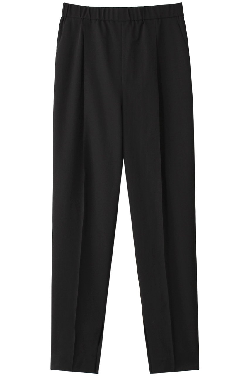 【ル フィル/LE PHIL】のクールドットブロードパンツ インテリア・キッズ・メンズ・レディースファッション・服の通販 founy(ファニー) 　ファッション　Fashion　レディースファッション　Fashion for Women　パンツ　Pants & Trousers　シューズ　Shoes, Footwear　スリット　Slit, Slit Detail　フラット　Flat, Flat Shoes　ブラック|ID: prp329100004887697 ipo3291000000036496966