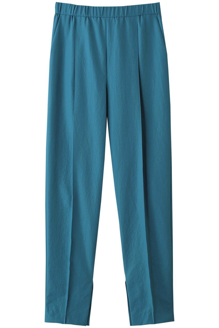 【ル フィル/LE PHIL】のクールドットブロードパンツ インテリア・キッズ・メンズ・レディースファッション・服の通販 founy(ファニー) 　ファッション　Fashion　レディースファッション　Fashion for Women　パンツ　Pants & Trousers　シューズ　Shoes, Footwear　スリット　Slit, Slit Detail　フラット　Flat, Flat Shoes　ブルー|ID: prp329100004887697 ipo3291000000036496967