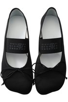 【エムエム6 メゾン マルタン マルジェラ/MM6 Maison Martin Margiela】のアナトミック バレエシューズ 人気、トレンドファッション・服の通販 founy(ファニー) ファッション Fashion レディースファッション Fashion for Women シューズ Shoes, Footwear バレエ Ballet, Ballet Style フェミニン Feminine, Girly フォルム Silhouette, Form フラット Flat, Flat Shoes ラップ Wrap, Wrap Design リボン Ribbon, Bow thumbnail ブラック|ID: prp329100004887704 ipo3291000000036497017