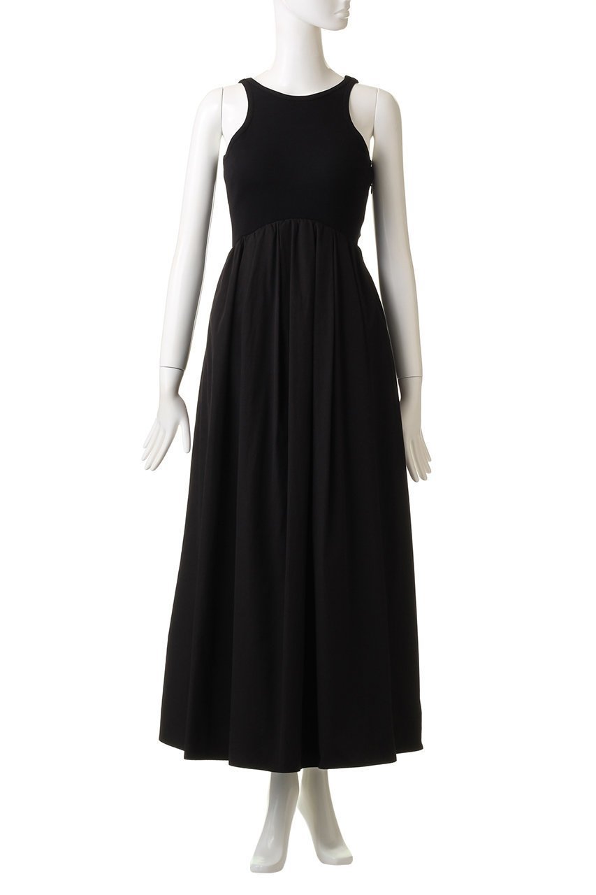 【クラネ/CLANE】のBACK OPEN CUP TANK ONE PIECE ワンピース 人気、トレンドファッション・服の通販 founy(ファニー) 　ファッション　Fashion　レディースファッション　Fashion for Women　ワンピース　Dresses　チュニック　Tunic Tops & Dresses　アメリカン　American Style　スリーブ　Sleeve, Long Sleeve / Short Sleeve　タンク　Tank Top, Sleeveless Top　チュニック　Tunic, Long Top　フィット　Fit, Slim Fit　ロング　Long, Long-Length　旅行　Travel　other-2|ID: prp329100004887752 ipo3291000000036497781