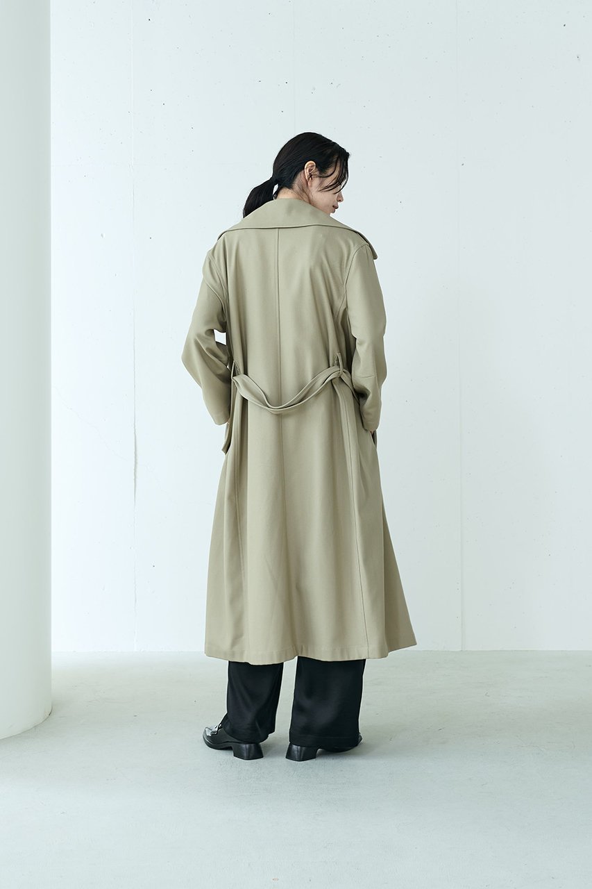 【ジェイドット/j.】のハイツイストツイルトレンチコート 人気、トレンドファッション・服の通販 founy(ファニー) 　ファッション　Fashion　レディースファッション　Fashion for Women　アウター　Coat / Outerwear Collection　コート・ロングコート・ピーコート　Long Coats, Peacoats & More　トレンチコート / 春秋の定番アウター　Trench Coats　スタイリッシュ　Stylish, Fashionable　ロング　Long, Long-Length　エレガント 上品　Elegant　A/W・秋冬　Autumn/Winter　other-8|ID: prp329100004887762 ipo3291000000036520958