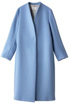 【ベイジ,/BEIGE,】のPASSY(パッシー)/ノーカラーロングコート 人気、トレンドファッション・服の通販 founy(ファニー) ファッション Fashion レディースファッション Fashion for Women アウター Coat / Outerwear Collection コート・ロングコート・ピーコート Long Coats, Peacoats & More スタイリッシュ Stylish, Fashionable ストレート Straight, Straight Cut ロング Long, Long-Length エレガント 上品 Elegant thumbnail Sax|ID: prp329100004887771 ipo3291000000036498072