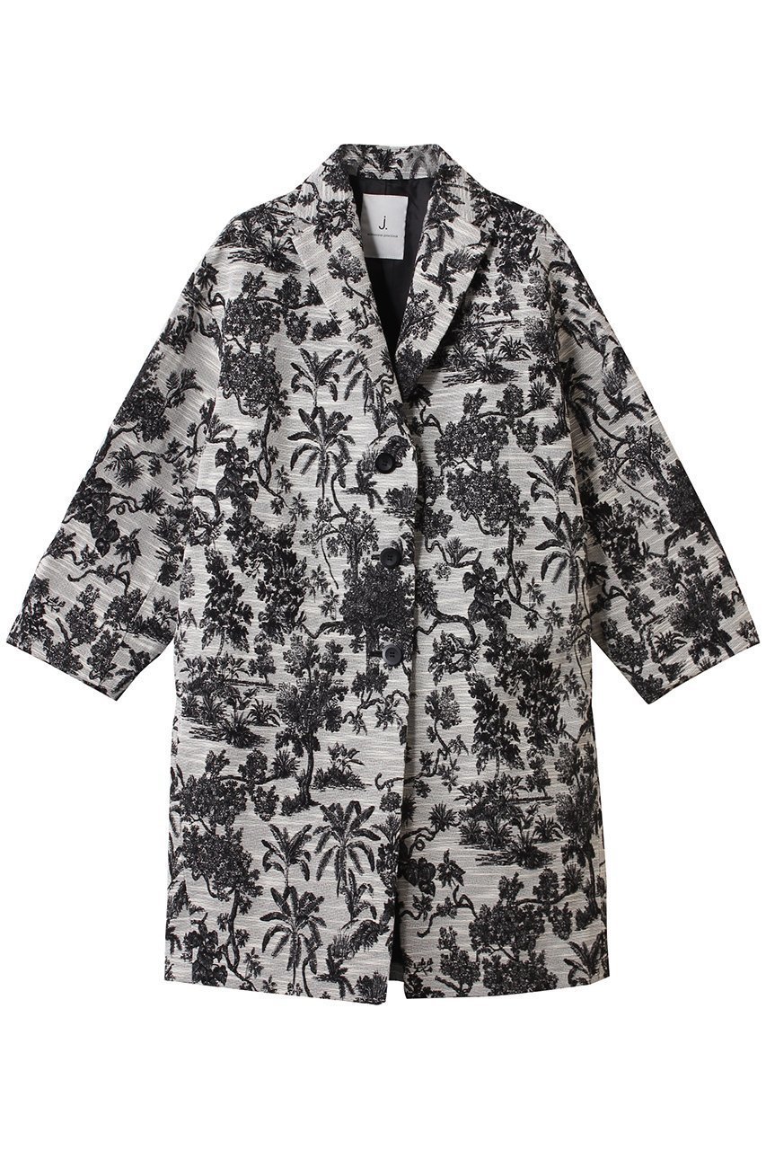 【ジェイドット/j.】のイタリアンジャカードコクーンコート 人気、トレンドファッション・服の通販 founy(ファニー) ファッション Fashion レディースファッション Fashion for Women アウター Coat / Outerwear Collection コート・ロングコート・ピーコート Long Coats, Peacoats & More おすすめ Recommended / Our Picks イタリア Italy インナー Innerwear シンプル Simple, Minimal ジャカード/ジャガード Jacquard, Woven Pattern セットアップ Set-Up, Coordinated Outfit ボタニカル Botanical, Floral Pattern ロング Long, Long-Length other-1|ID: prp329100004887778 ipo3291000000036498192