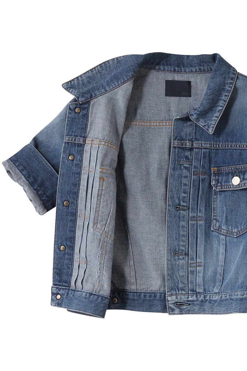 【アドーア/ADORE】の【SERGE】Gジャン インディゴ 人気、トレンドファッション・服の通販 founy(ファニー) 　ファッション　Fashion　レディースファッション　Fashion for Women　アウター　Coat / Outerwear Collection　レディースジャケット・軽アウター　Jackets　インディゴ　Indigo Denim　ウォッシュ　Washed Finish　クロップド　Cropped, Short Length　コンパクト　Compact, Small Size　ジャケット　Jacket, Outerwear　デニム　Denim, Jeans Material　トレンド　Trend, Trending Now　ヴィンテージ　Vintage Style　other-6|ID: prp329100004887793 ipo3291000000036498413