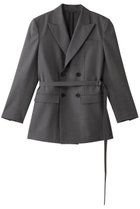 【オブリオ/AUBRIOT】のイタリアンウール ダブルブレストジャケット 人気、トレンドファッション・服の通販 founy(ファニー) ファッション Fashion レディースファッション Fashion for Women アウター Coat / Outerwear Collection レディースジャケット・軽アウター Jackets イタリア Italy クラシック Classic, Timeless Style シルク Silk, 100% Silk ジャケット Jacket, Outerwear テクスチャー Texture, Textured Fabric ラグジュアリー Luxury, Elegant thumbnail チャコールグレー|ID: prp329100004887804 ipo3291000000036498561