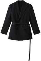 【オブリオ/AUBRIOT】のイタリアンウール ダブルブレストジャケット 人気、トレンドファッション・服の通販 founy(ファニー) ファッション Fashion レディースファッション Fashion for Women アウター Coat / Outerwear Collection レディースジャケット・軽アウター Jackets イタリア Italy クラシック Classic, Timeless Style シルク Silk, 100% Silk ジャケット Jacket, Outerwear テクスチャー Texture, Textured Fabric ラグジュアリー Luxury, Elegant thumbnail ネイビー|ID: prp329100004887804 ipo3291000000036498562