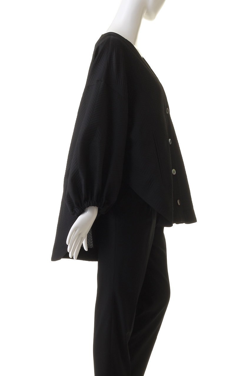 【ル フィル/LE PHIL】のへリンボンジャカードジャケット 人気、トレンドファッション・服の通販 founy(ファニー) 　ファッション　Fashion　レディースファッション　Fashion for Women　アウター　Coat / Outerwear Collection　レディースジャケット・軽アウター　Jackets　カーディガン　Cardigan, Knitwear　シアー　Sheer, See-Through　ジャカード／ジャガード　Jacquard, Woven Pattern　ジャケット　Jacket, Outerwear　スリット　Slit, Slit Detail　スリーブ　Sleeve, Long Sleeve / Short Sleeve　夏　Summer　春　Spring　S/S・春夏　SS, Spring/Summer, Warm Season　other-3|ID: prp329100004887823 ipo3291000000036498993