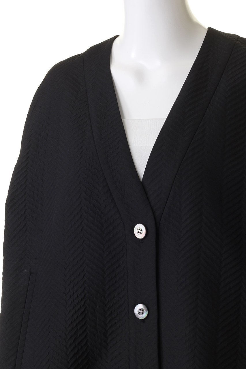 【ル フィル/LE PHIL】のへリンボンジャカードジャケット 人気、トレンドファッション・服の通販 founy(ファニー) 　ファッション　Fashion　レディースファッション　Fashion for Women　アウター　Coat / Outerwear Collection　レディースジャケット・軽アウター　Jackets　カーディガン　Cardigan, Knitwear　シアー　Sheer, See-Through　ジャカード／ジャガード　Jacquard, Woven Pattern　ジャケット　Jacket, Outerwear　スリット　Slit, Slit Detail　スリーブ　Sleeve, Long Sleeve / Short Sleeve　夏　Summer　春　Spring　S/S・春夏　SS, Spring/Summer, Warm Season　other-5|ID: prp329100004887823 ipo3291000000036498995