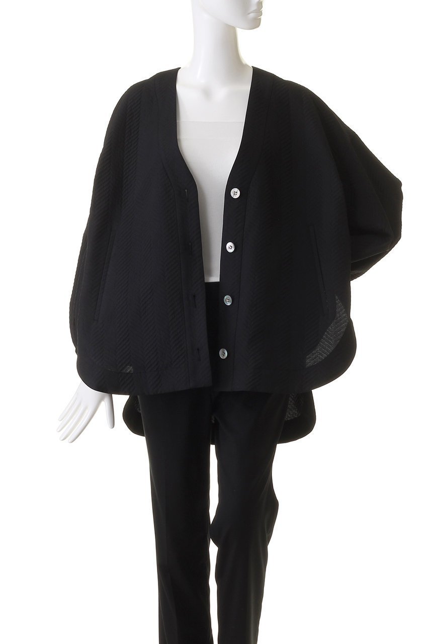 【ル フィル/LE PHIL】のへリンボンジャカードジャケット 人気、トレンドファッション・服の通販 founy(ファニー) 　ファッション　Fashion　レディースファッション　Fashion for Women　アウター　Coat / Outerwear Collection　レディースジャケット・軽アウター　Jackets　カーディガン　Cardigan, Knitwear　シアー　Sheer, See-Through　ジャカード／ジャガード　Jacquard, Woven Pattern　ジャケット　Jacket, Outerwear　スリット　Slit, Slit Detail　スリーブ　Sleeve, Long Sleeve / Short Sleeve　夏　Summer　春　Spring　S/S・春夏　SS, Spring/Summer, Warm Season　other-7|ID: prp329100004887823 ipo3291000000036498997