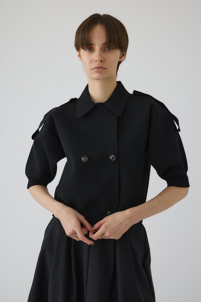 【リムアーク/RIM.ARK】のRiders knit CD/カーディガン 人気、トレンドファッション・服の通販 founy(ファニー) 　ファッション　Fashion　レディースファッション　Fashion for Women　トップス・カットソー　Cut & Sew Tops　ニット　Knit Tops & Sweaters　カーディガン・羽織り　Layered Style Cardigans　カーディガン　Cardigan, Knitwear　コンパクト　Compact, Small Size　ブルゾン　Blouson, Bomber Jacket　ミラノリブ　Milano Rib, Milano Stitch　ライダース　Riders　other-8|ID: prp329100004887836 ipo3291000000036499285