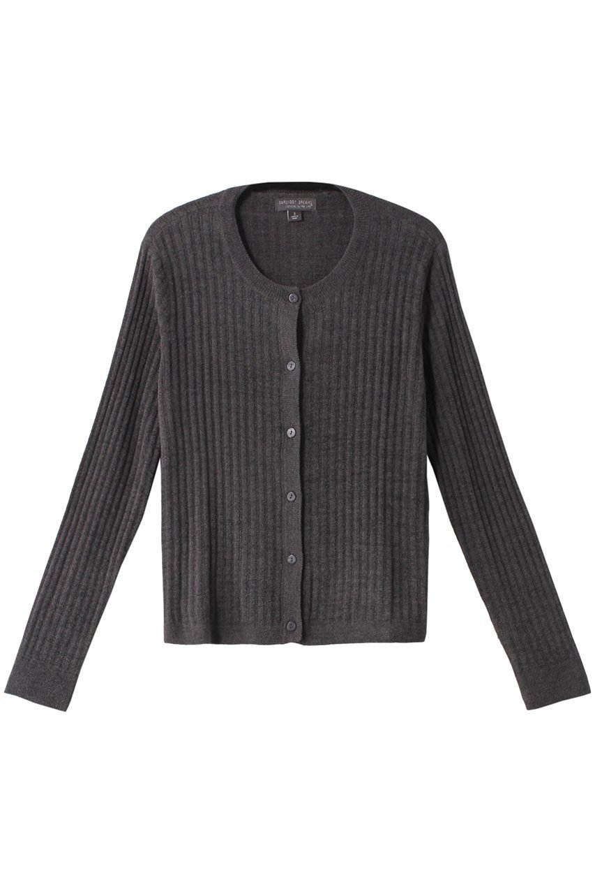 【ベアフット ドリームズ/BAREFOOT DREAMS】のコージーシックウルトラライト リブボタンカーディガン インテリア・キッズ・メンズ・レディースファッション・服の通販 founy(ファニー) 　ファッション　Fashion　レディースファッション　Fashion for Women　トップス・カットソー　Cut & Sew Tops　ニット　Knit Tops & Sweaters　カーディガン・羽織り　Layered Style Cardigans　カーディガン　Cardigan, Knitwear　スタイリッシュ　Stylish, Fashionable　軽量　Lightweight, Ultra Light　チャコールグレー|ID: prp329100004887837 ipo3291000000036499288