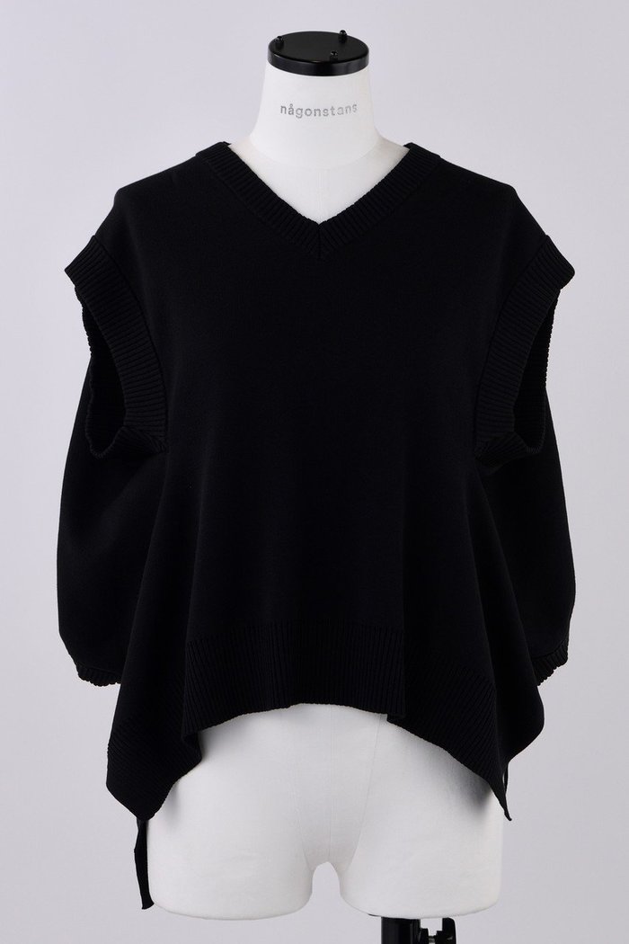 【ナゴンスタンス/nagonstans】の2WayクロップドVEST/ベスト インテリア・キッズ・メンズ・レディースファッション・服の通販 founy(ファニー) https://founy.com/ ファッション Fashion レディースファッション Fashion for Women トップス・カットソー Cut & Sew Tops ニット Knit Tops & Sweaters ベスト&ジレ / 重ね着スタイル Vests & Gilets カジュアルプルオーバー・ニットトップス Pullovers & Knit Tops / Casual Pullovers クロップド Cropped, Short Length ベスト Vest, Waistcoat 半袖 Short Sleeve, Half Sleeve |ID: prp329100004887839 ipo3291000000036896171