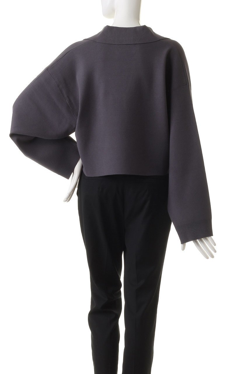 【リムアーク/RIM.ARK】のSmooth touch skipper knit tops/トップス 人気、トレンドファッション・服の通販 founy(ファニー) 　ファッション　Fashion　レディースファッション　Fashion for Women　トップス・カットソー　Cut & Sew Tops　ニット　Knit Tops & Sweaters　カジュアルプルオーバー・ニットトップス　Pullovers & Knit Tops / Casual Pullovers　ショート　Short, Short Length　シンプル　Simple, Minimal　エレガント 上品　Elegant　other-4|ID: prp329100004887840 ipo3291000000036499425