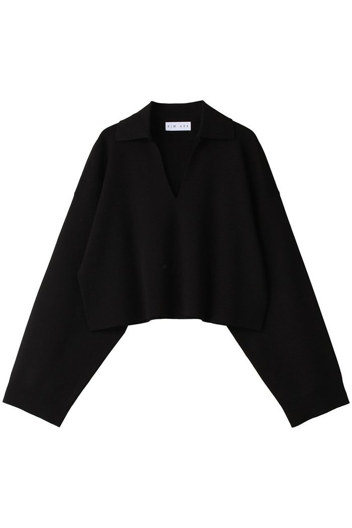 【リムアーク/RIM.ARK】のSmooth touch skipper knit tops/トップス インテリア・キッズ・メンズ・レディースファッション・服の通販 founy(ファニー) https://founy.com/ ファッション Fashion レディースファッション Fashion for Women トップス・カットソー Cut & Sew Tops ニット Knit Tops & Sweaters カジュアルプルオーバー・ニットトップス Pullovers & Knit Tops / Casual Pullovers ショート Short, Short Length シンプル Simple, Minimal エレガント 上品 Elegant |ID: prp329100004887840 ipo3291000000036896266