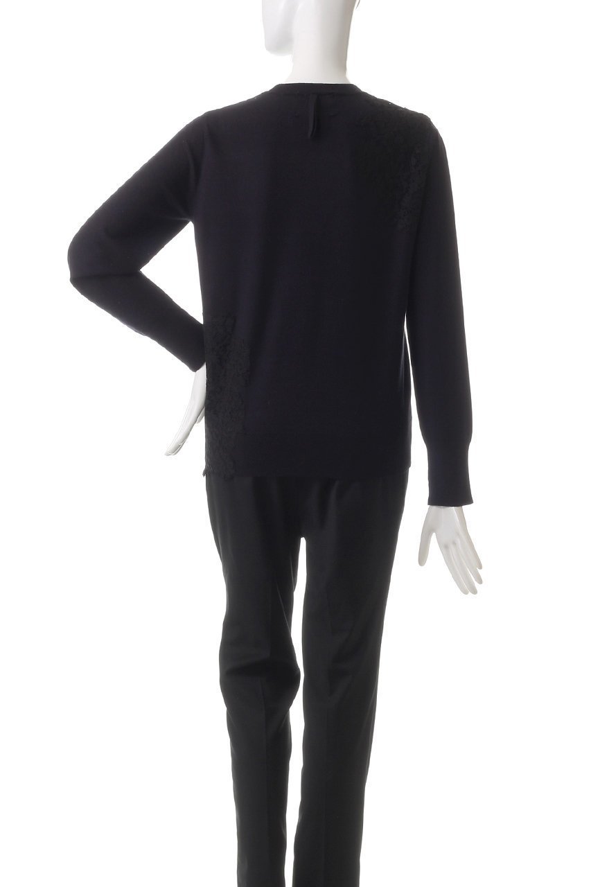 【ベイジ,/BEIGE,】のWILLOW(ウィロウ)/アシンメトリーレースクルーネックニット 人気、トレンドファッション・服の通販 founy(ファニー) 　ファッション　Fashion　レディースファッション　Fashion for Women　トップス・カットソー　Cut & Sew Tops　ニット　Knit Tops & Sweaters　カジュアルプルオーバー・ニットトップス　Pullovers & Knit Tops / Casual Pullovers　アシンメトリー　Asymmetrical Style　ベーシック　Basic, Essential　レース　Lace, Lace Fabric　エレガント 上品　Elegant　other-4|ID: prp329100004887841 ipo3291000000036499463