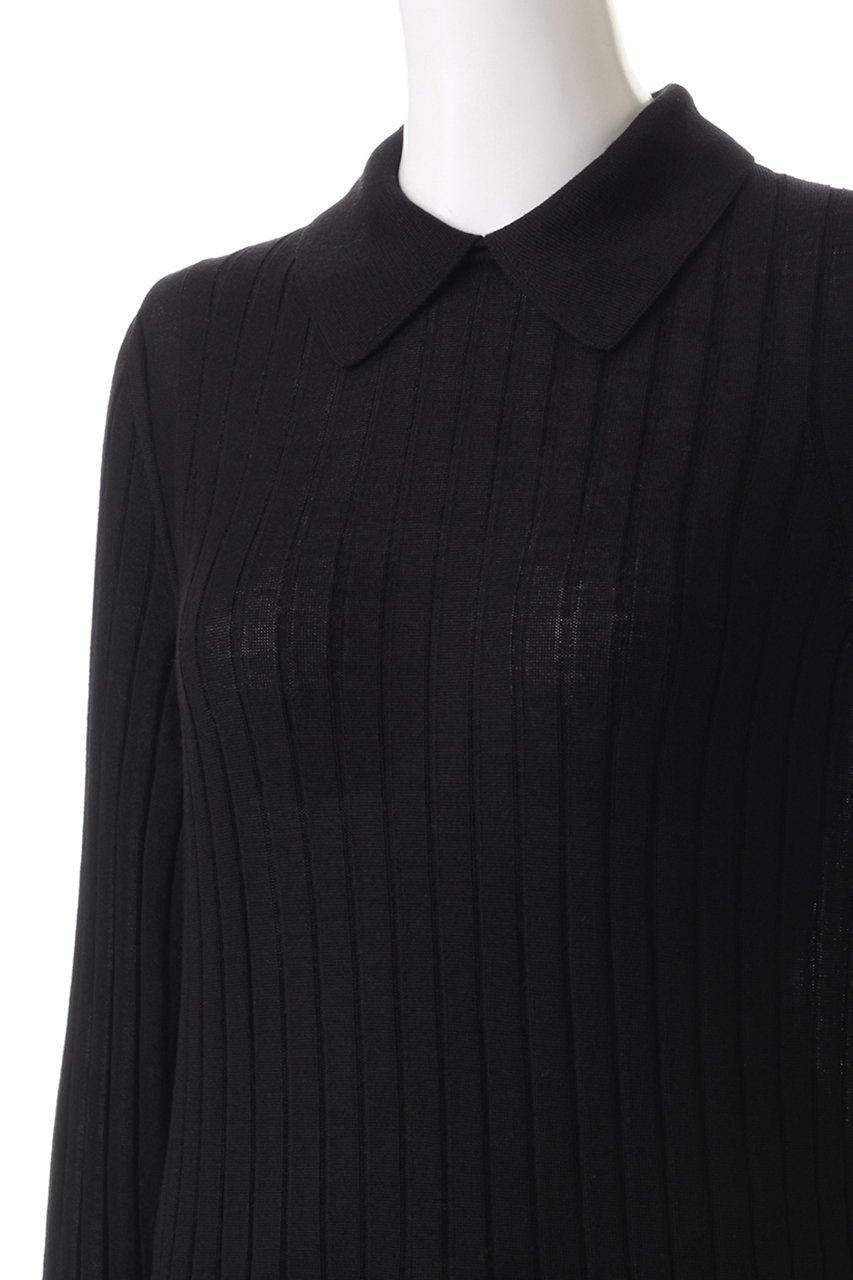 【スローン/SLOANE】の18Gワイドリブ ウール×シルク スキッパープルオーバー 人気、トレンドファッション・服の通販 founy(ファニー) 　ファッション　Fashion　レディースファッション　Fashion for Women　トップス・カットソー　Cut & Sew Tops　ニット　Knit Tops & Sweaters　カジュアルプルオーバー・ニットトップス　Pullovers & Knit Tops / Casual Pullovers　シルク　Silk, 100% Silk　スキッパー　Skipper, Open Collar　ワイドリブ　Wide Rib, Wide Ribbed Knit　other-5|ID: prp329100004887846 ipo3291000000036499608