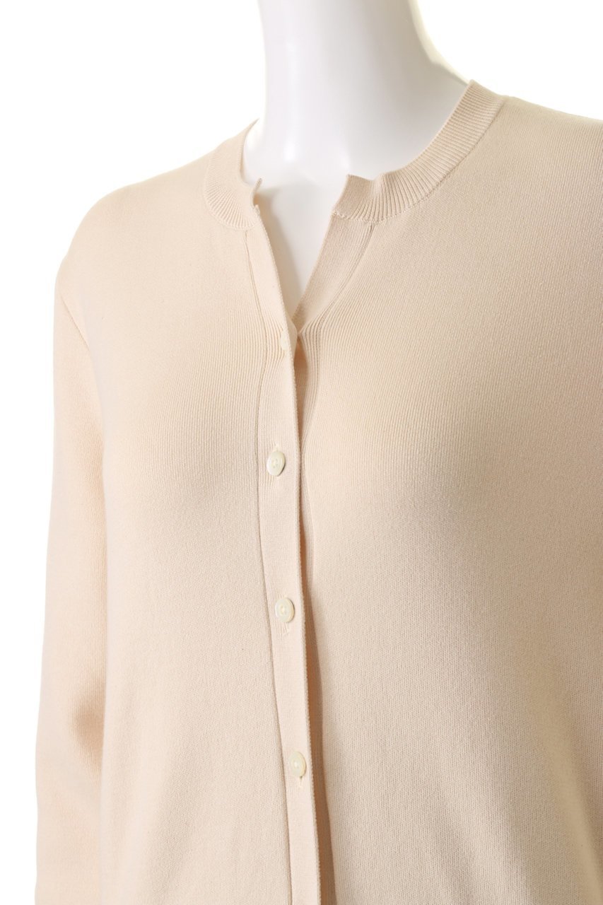 【プリスティン/PRISTINE】のカステラニットキーネックカーデ 人気、トレンドファッション・服の通販 founy(ファニー) 　ファッション　Fashion　レディースファッション　Fashion for Women　トップス・カットソー　Cut & Sew Tops　ニット　Knit Tops & Sweaters　カーディガン・羽織り　Layered Style Cardigans　カーディガン　Cardigan, Knitwear　シンプル　Simple, Minimal　スリット　Slit, Slit Detail　人気　Popular, Best Seller　other-5|ID: prp329100004887849 ipo3291000000036499652