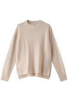 【スリー ドッツ/three dots】のカシミヤロングスリーブトップス 人気、トレンドファッション・服の通販 founy(ファニー) ファッション Fashion レディースファッション Fashion for Women トップス・カットソー Cut & Sew Tops ニット Knit Tops & Sweaters カジュアルプルオーバー・ニットトップス Pullovers & Knit Tops / Casual Pullovers シンプル Simple, Minimal スリット Slit, Slit Detail thumbnail メランジクリーム|ID: prp329100004887853 ipo3291000000036499725