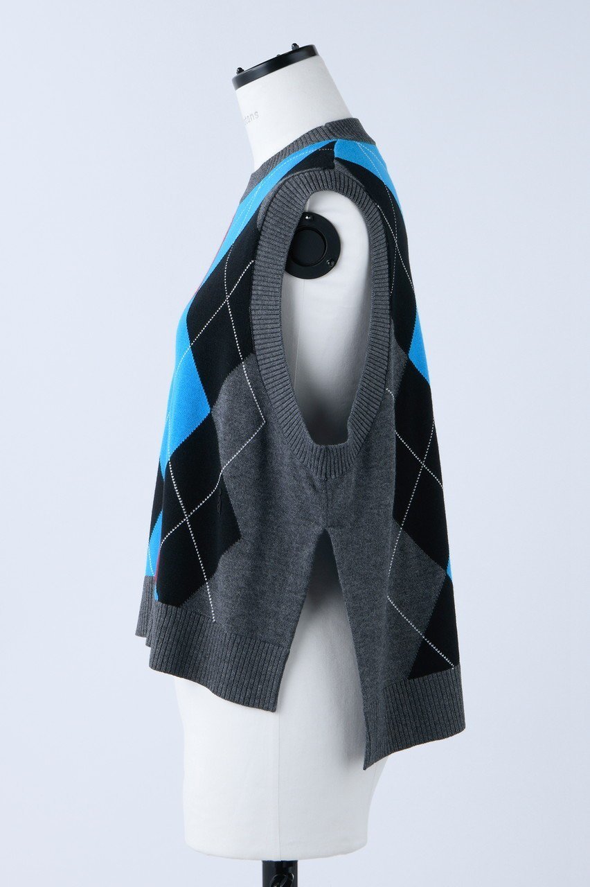 【ナゴンスタンス/nagonstans】のカレッジベスト(Stone) 人気、トレンドファッション・服の通販 founy(ファニー) 　ファッション　Fashion　レディースファッション　Fashion for Women　トップス・カットソー　Cut & Sew Tops　ニット　Knit Tops & Sweaters　ベスト&ジレ / 重ね着スタイル　Vests & Gilets　カジュアルプルオーバー・ニットトップス　Pullovers & Knit Tops / Casual Pullovers　おすすめ　Recommended / Our Picks　ベスト　Vest, Waistcoat　other-2|ID: prp329100004887854 ipo3291000000036499749