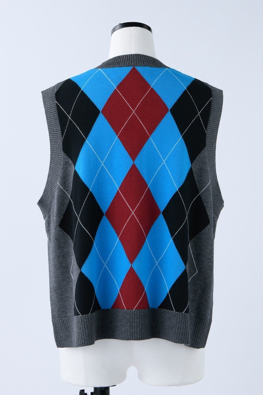 【ナゴンスタンス/nagonstans】のカレッジベスト(Stone) 人気、トレンドファッション・服の通販 founy(ファニー) 　ファッション　Fashion　レディースファッション　Fashion for Women　トップス・カットソー　Cut & Sew Tops　ニット　Knit Tops & Sweaters　ベスト&ジレ / 重ね着スタイル　Vests & Gilets　カジュアルプルオーバー・ニットトップス　Pullovers & Knit Tops / Casual Pullovers　おすすめ　Recommended / Our Picks　ベスト　Vest, Waistcoat　other-3|ID: prp329100004887854 ipo3291000000036499750