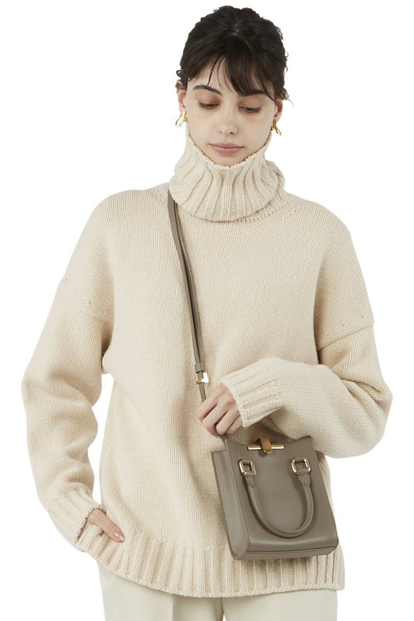 【スローン/SLOANE】の3Gジーロンラム×カシミヤドロップショルダー 大人の最旬トレンドファッション＆コーディネート founy(ファウニー) 　ファッション　Fashion　レディースファッション　Fashion for Women　トップス・カットソー　Cut & Sew Tops　ニット　Knit Tops & Sweaters　カジュアルプルオーバー・ニットトップス　Pullovers & Knit Tops / Casual Pullovers　リラックス　Relax, Relaxed Fit　冬　Winter / This Winter　other-6|ID: prp329100004887859 ipo3291000000036499829