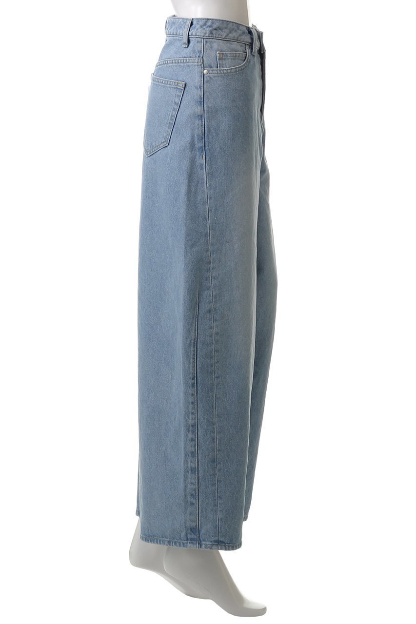 【ミディウミソリッド/MIDIUMISOLID】のbarrel leg wide denim.M デニム 人気、トレンドファッション・服の通販 founy(ファニー) 　ファッション　Fashion　レディースファッション　Fashion for Women　パンツ　Pants & Trousers　デニムパンツ・ジーンズ・美脚デニム　Denim Jeans & Pants　デニム　Denim, Jeans Material　定番　Standard, Basic Item　other-3|ID: prp329100004887873 ipo3291000000036500248