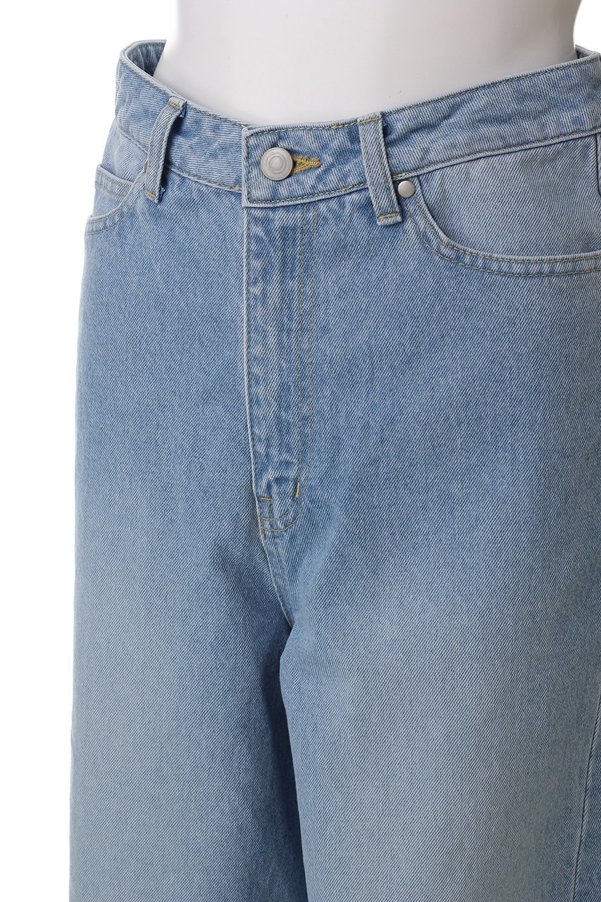 【ミディウミソリッド/MIDIUMISOLID】のbarrel leg wide denim.M デニム 人気、トレンドファッション・服の通販 founy(ファニー) 　ファッション　Fashion　レディースファッション　Fashion for Women　パンツ　Pants & Trousers　デニムパンツ・ジーンズ・美脚デニム　Denim Jeans & Pants　デニム　Denim, Jeans Material　定番　Standard, Basic Item　other-5|ID: prp329100004887873 ipo3291000000036500250