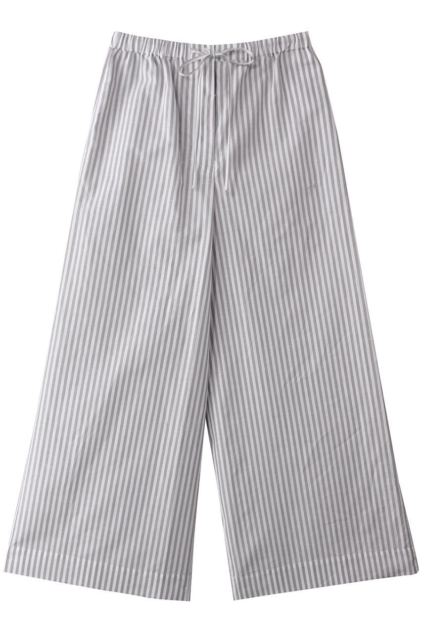 【エブール/ebure】の【Living】コットンリネンストライプ 七分袖シャツ イージーパンツ 人気、トレンドファッション・服の通販 founy(ファニー) 　ファッション　Fashion　レディースファッション　Fashion for Women　パンツ　Pants & Trousers　おすすめ　Recommended / Our Picks　ストライプ　Stripe, Striped Pattern　セットアップ　Set-Up, Coordinated Outfit　フレンチ　French, French Style　フロント　Front, Front Design　リネン　Linen, Linen Fabric　エレガント 上品　Elegant　定番　Standard, Basic Item　 other-1|ID: prp329100004887881 ipo3291000000036500408