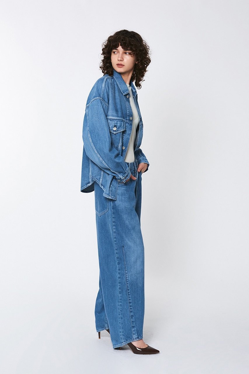 【スタニングルアー/STUNNING LURE】の【KURO iro】ウォッシュドデニムパンツ 人気、トレンドファッション・服の通販 founy(ファニー) 　ファッション　Fashion　レディースファッション　Fashion for Women　パンツ　Pants & Trousers　デニムパンツ・ジーンズ・美脚デニム　Denim Jeans & Pants　おすすめ　Recommended / Our Picks　ウォッシュ　Washed Finish　エレガント 上品　Elegant　ジャケット　Jacket, Outerwear　デニム　Denim, Jeans Material　フィット　Fit, Slim Fit　ポケット　Pocket, Pocket Detail　other-8|ID: prp329100004887884 ipo3291000000036500489