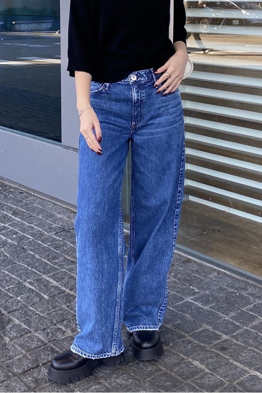 【アッパー ハイツ/upper hights】のTHE NIECE MID-RISE ワイドストレートデニムパンツ 人気、トレンドファッション・服の通販 founy(ファニー) 　ファッション　Fashion　レディースファッション　Fashion for Women　パンツ　Pants & Trousers　デニムパンツ・ジーンズ・美脚デニム　Denim Jeans & Pants　ストレート　Straight, Straight Cut　デニム　Denim, Jeans Material　ワイド　Wide, Wide Fit　人気　Popular, Best Seller　今季　This Season, Current Season　other-8|ID: prp329100004887886 ipo3291000000036500514