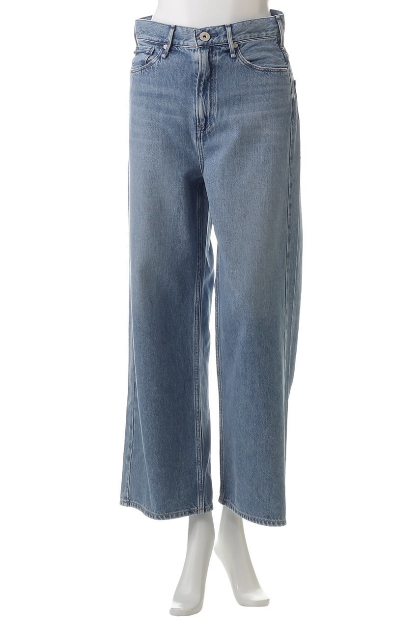 【プルミエ アロンディスモン/1er Arrondissement】の【upper hights】THE LARA デニムパンツ 人気、トレンドファッション・服の通販 founy(ファニー) 　ファッション　Fashion　レディースファッション　Fashion for Women　パンツ　Pants & Trousers　デニムパンツ・ジーンズ・美脚デニム　Denim Jeans & Pants　デニム　Denim, Jeans Material　ドローコード　Drawcord, Drawstring Cord　ワイド　Wide, Wide Fit　other-2|ID: prp329100004887900 ipo3291000000036500708