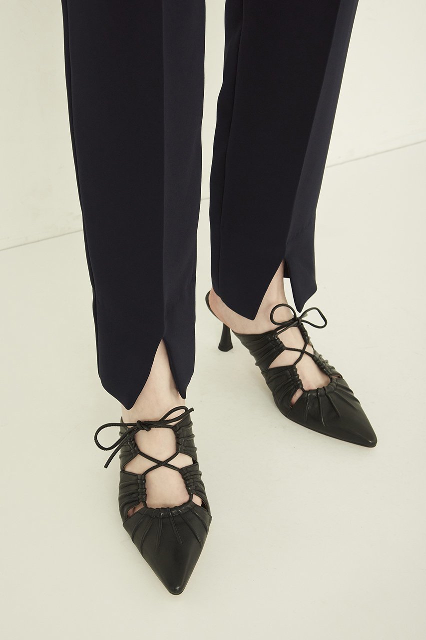 【エムダブリュー/MW】のトリアセテート スリムスリット パンツ 人気、トレンドファッション・服の通販 founy(ファニー) 　ファッション　Fashion　レディースファッション　Fashion for Women　パンツ　Pants & Trousers　スリット　Slit, Slit Detail　スリム　Slim, Slim Fit　セットアップ　Set-Up, Coordinated Outfit　ペプラム　Peplum, Flared Hem　other-6|ID: prp329100004887902 ipo3291000000036500728