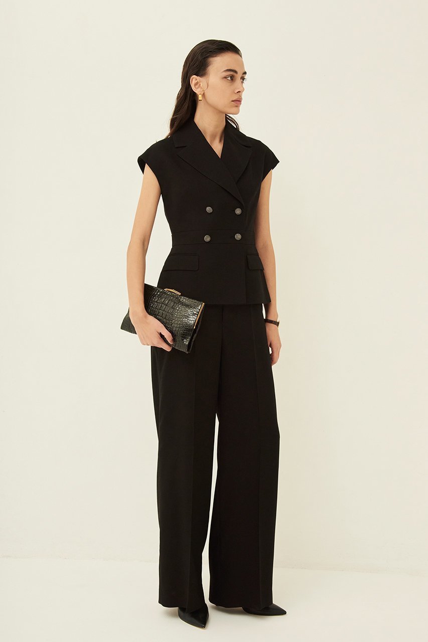 【エムダブリュー/MW】のトリアセテート(L) ワイドパンツ 人気、トレンドファッション・服の通販 founy(ファニー) 　ファッション　Fashion　レディースファッション　Fashion for Women　パンツ　Pants & Trousers　ジャケット　Jacket, Outerwear　セットアップ　Set-Up, Coordinated Outfit　センター　Center, Center Line　ドレープ　Drape, Draping Fabric　リネン　Linen, Linen Fabric　ワイド　Wide, Wide Fit　エレガント 上品　Elegant　other-8|ID: prp329100004887910 ipo3291000000036500768