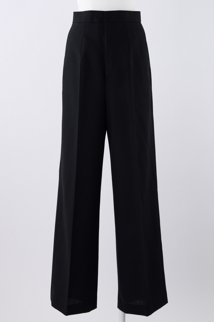 【エンフォルド/ENFOLD】のハイツイストWO メンズライクワイド TR/トラウザー・パンツ インテリア・キッズ・メンズ・レディースファッション・服の通販 founy(ファニー) 　ファッション　Fashion　レディースファッション　Fashion for Women　パンツ　Pants & Trousers　おすすめ　Recommended / Our Picks　シンプル　Simple, Minimal　センター　Center, Center Line　ツイスト　Tweed, Tweed Fabric　ブラック|ID: prp329100004887927 ipo3291000000036500838