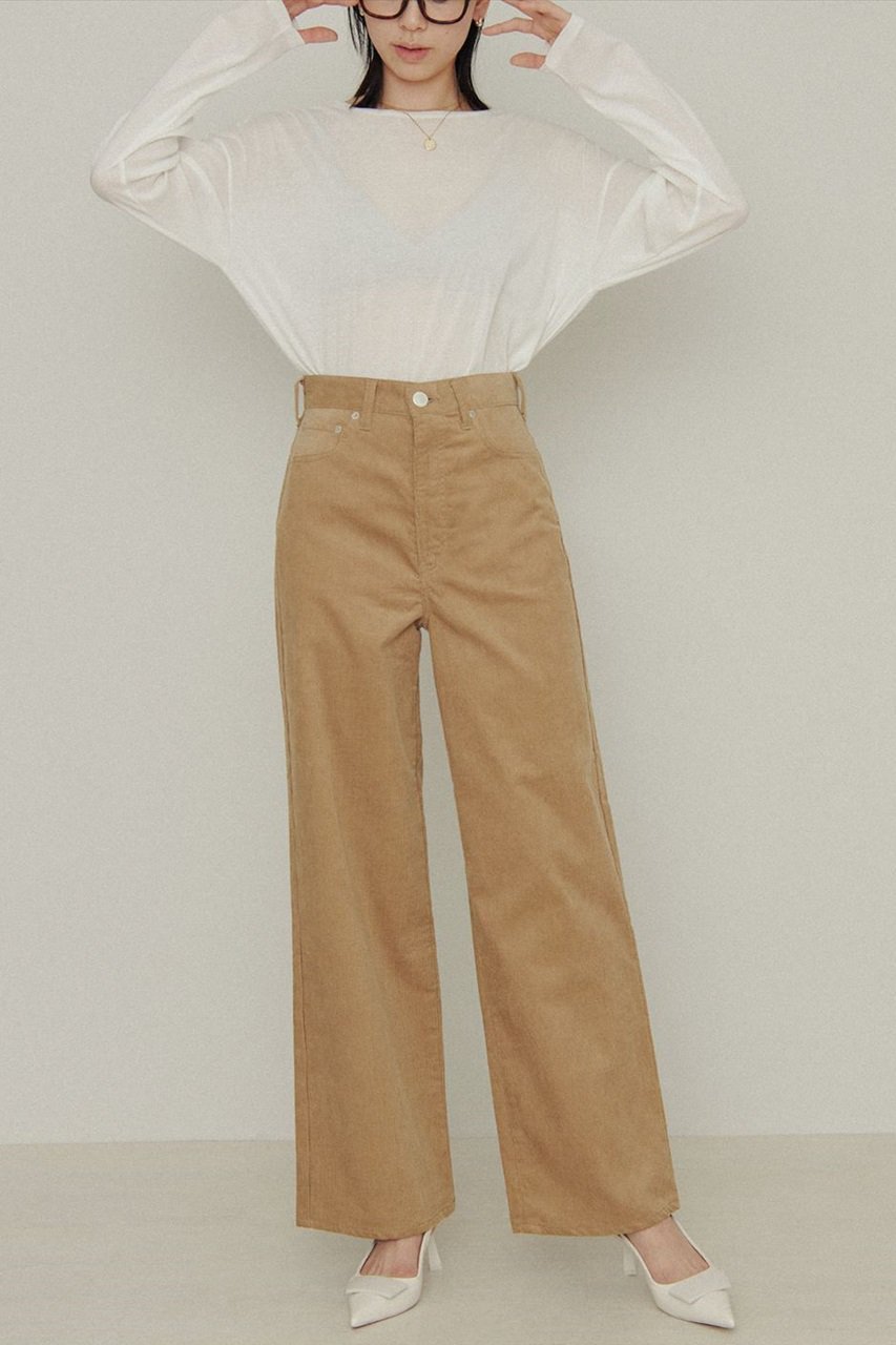 【ニードバイ ヘリテイジ/NEEDBY heritage】のLUNA ワイドストレートデニムパンツ 人気、トレンドファッション・服の通販 founy(ファニー) 　ファッション　Fashion　レディースファッション　Fashion for Women　パンツ　Pants & Trousers　デニムパンツ・ジーンズ・美脚デニム　Denim Jeans & Pants　ストレート　Straight, Straight Cut　デニム　Denim, Jeans Material　ワイド　Wide, Wide Fit　A/W・秋冬　Autumn/Winter　other-6|ID: prp329100004887938 ipo3291000000036500985