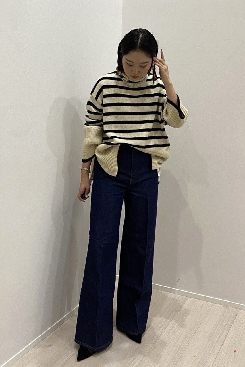 【アッパー ハイツ/upper hights】のTHE SISTER ハイライズワイドストレートデニムパンツ 人気、トレンドファッション・服の通販 founy(ファニー) 　ファッション　Fashion　レディースファッション　Fashion for Women　パンツ　Pants & Trousers　デニムパンツ・ジーンズ・美脚デニム　Denim Jeans & Pants　センター　Center, Center Line　デニム　Denim, Jeans Material　ハイライズ　High Rise, High Waist　ワイド　Wide, Wide Fit　other-6|ID: prp329100004887939 ipo3291000000036500992