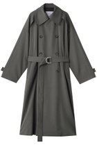 【イロット/IIROT】のギャバジン トレンチ コート ダークストーン|ID: prp329100004887955 ipo3291000000036501248