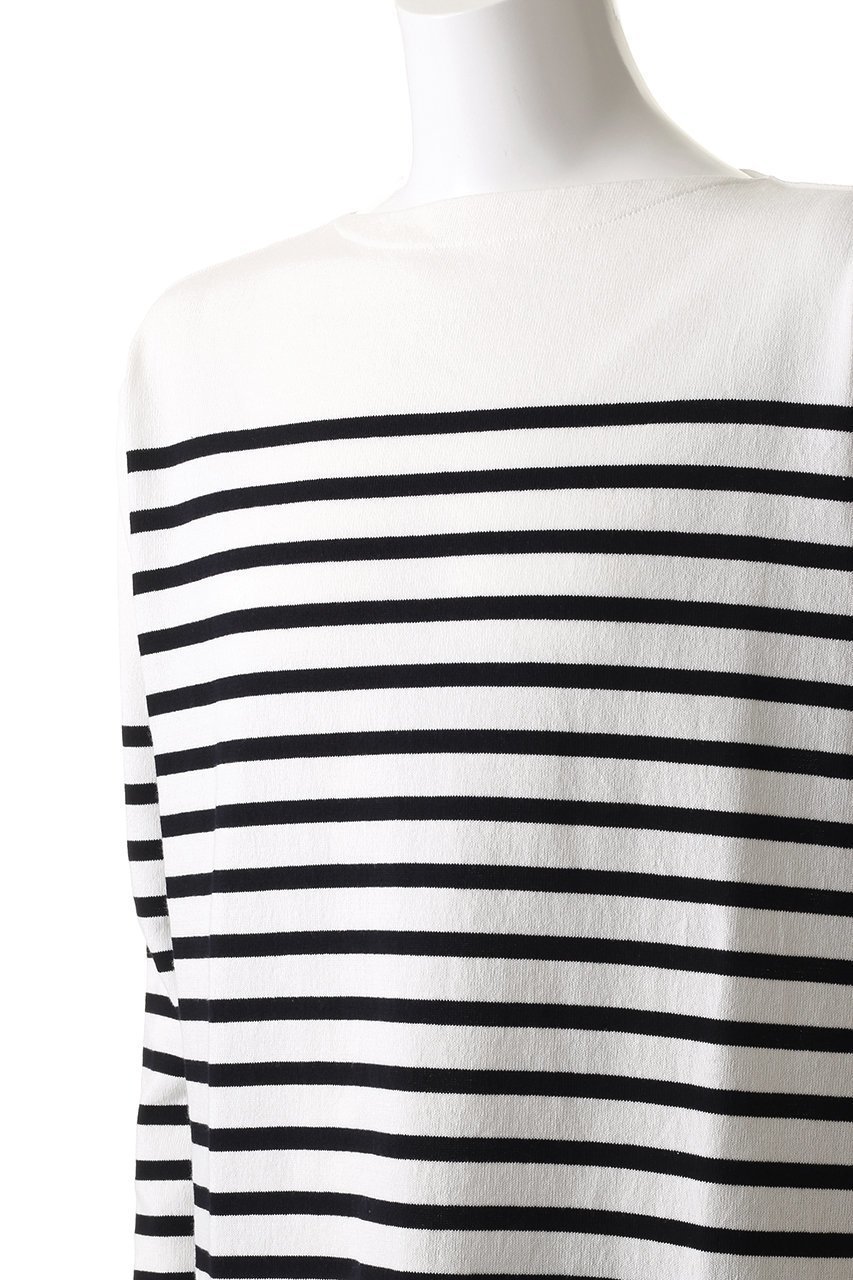 【マディソンブルー/MADISONBLUE / MEN】の【MEN】BORDER BOAT NECK PO MNS ボーダー ボートネック プルオーバー 人気、トレンドファッション・服の通販 founy(ファニー) 　ファッション　Fashion　メンズファッション　Fashion for Men　トップス・カットソー　Cut & Sew Tops　メンズシャツ　Shirts　スリーブ　Sleeve, Long Sleeve / Short Sleeve　バスク　Basque, Basque Style　ボーダー　Border, Stripe　ロング　Long, Long-Length　エレガント 上品　Elegant　other-5|ID: prp329100004887962 ipo3291000000036501351