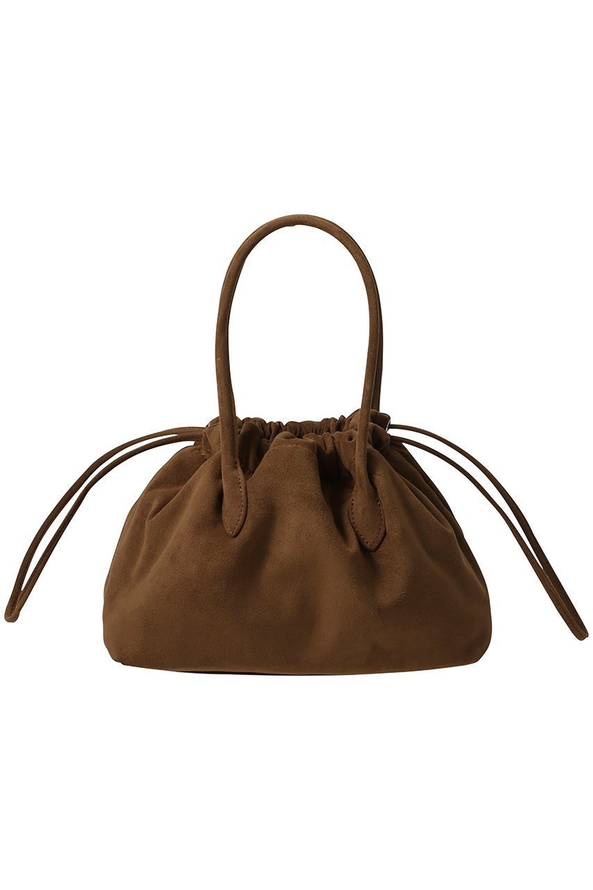 【メアリ オル ターナ/MARY AL TERNA】のWRING マイクロスエード巾着ミニハンドバッグ 人気、トレンドファッション・服の通販 founy(ファニー) 　ファッション　Fashion　レディースファッション　Fashion for Women　バッグ　Bags　おすすめ　Recommended / Our Picks　シンプル　Simple, Minimal　ドレープ　Drape, Draping Fabric　ポケット　Pocket, Pocket Detail　巾着　Drawstring Bag, Kinchaku　 other-1|ID: prp329100004887970 ipo3291000000036501490