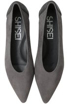 【シセイ/SHISEI】のMM POINTED SUEDE U PUMPS(レイン対応) 人気、トレンドファッション・服の通販 founy(ファニー) ファッション Fashion レディースファッション Fashion for Women クラシカル Classical, Vintage-Inspired シューズ Shoes, Footwear フラット Flat, Flat Shoes レイン Rain, Rainproof エレガント 上品 Elegant 人気 Popular, Best Seller thumbnail グレー|ID: prp329100004887979 ipo3291000000036501617