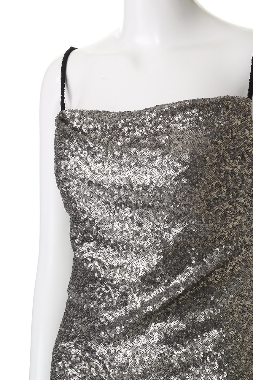 【カオス/Chaos】の【ANNA OCTOBER】マドレーヌドレス 人気、トレンドファッション・服の通販 founy(ファニー) 　ファッション　Fashion　レディースファッション　Fashion for Women　ワンピース　Dresses　フォーマル・パーティードレス・結婚式用ドレス　Elegant & Casual Dresses　チュニック　Tunic Tops & Dresses　シルバー　Silver, Metallic Silver　スパンコール　Sequins, Sequin Embellishment　チュニック　Tunic, Long Top　パーティ　Party, Party Style　リボン　Ribbon, Bow　other-5|ID: prp329100004887983 ipo3291000000036501652