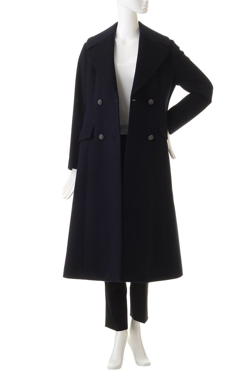 【エムダブリュー/MW】のソフトウール ダブル ロングコート 人気、トレンドファッション・服の通販 founy(ファニー) 　ファッション　Fashion　レディースファッション　Fashion for Women　アウター　Coat / Outerwear Collection　コート・ロングコート・ピーコート　Long Coats, Peacoats & More　スタイリッシュ　Stylish, Fashionable　ダブル　Double, Double-Breasted　マニッシュ　Mannish, Boyish　ロング　Long, Long-Length　エレガント 上品　Elegant　other-7|ID: prp329100004888003 ipo3291000000036502046