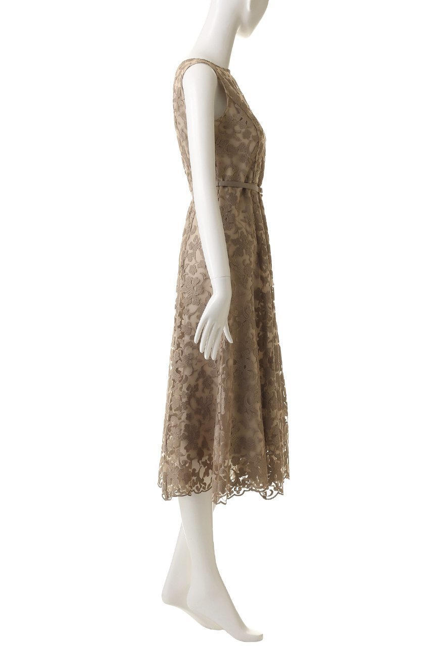 【アナイ/ANAYI】のアラベスクチュールマーメイドワンピース 人気、トレンドファッション・服の通販 founy(ファニー) 　ファッション　Fashion　レディースファッション　Fashion for Women　ワンピース　Dresses　チュニック　Tunic Tops & Dresses　チュニック　Tunic, Long Top　チュール　Tulip, Tulip Motif　パーティ　Party, Party Style　フィット　Fit, Slim Fit　フレア　Flare, Flared　レース　Lace, Lace Fabric　ロング　Long, Long-Length　other-3|ID: prp329100004888015 ipo3291000000036502171