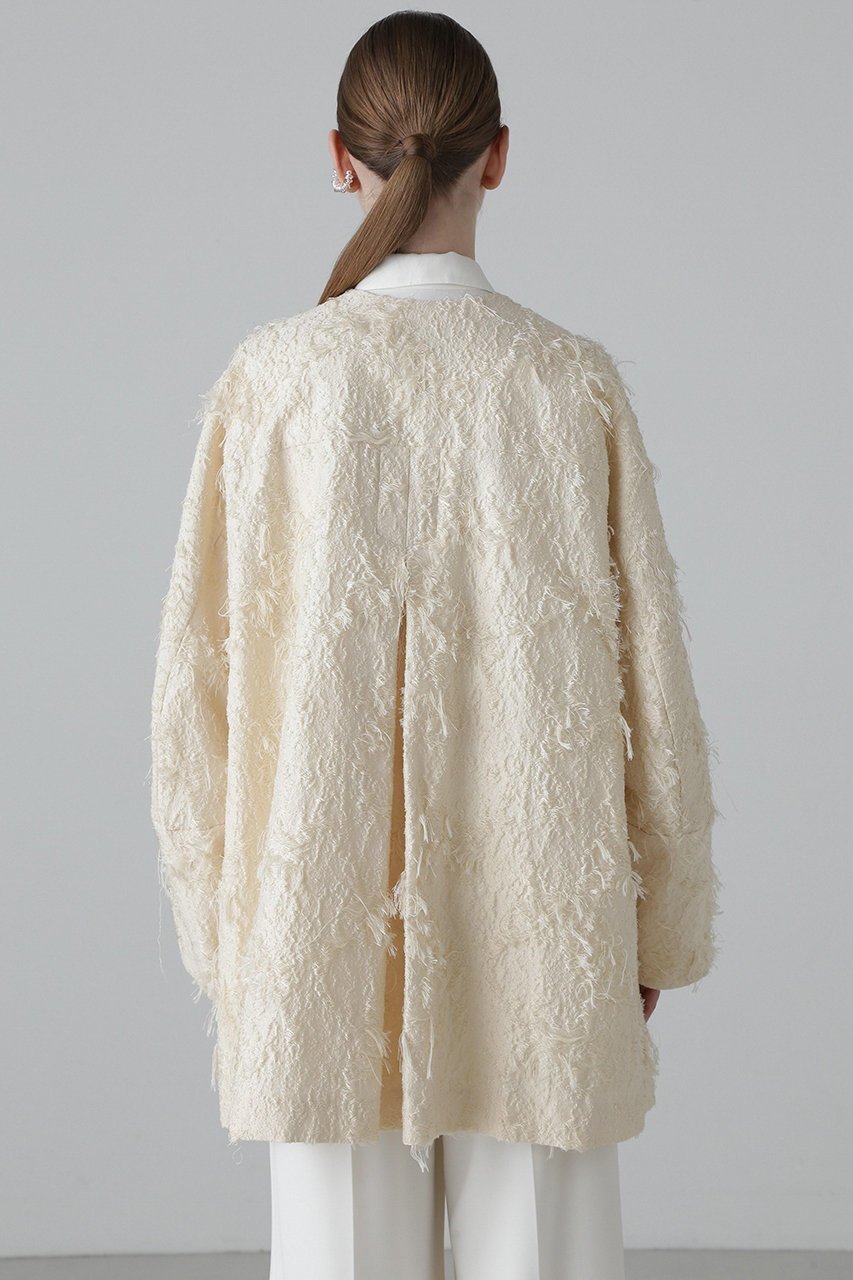 【アドーア/ADORE】のコットンカットジャガードジャケット 人気、トレンドファッション・服の通販 founy(ファニー) 　ファッション　Fashion　レディースファッション　Fashion for Women　アウター　Coat / Outerwear Collection　レディースジャケット・軽アウター　Jackets　ジャケット　Jacket, Outerwear　スリット　Slit, Slit Detail　エレガント 上品　Elegant　無地　Plain, Solid Color　other-6|ID: prp329100004888016 ipo3291000000036502205