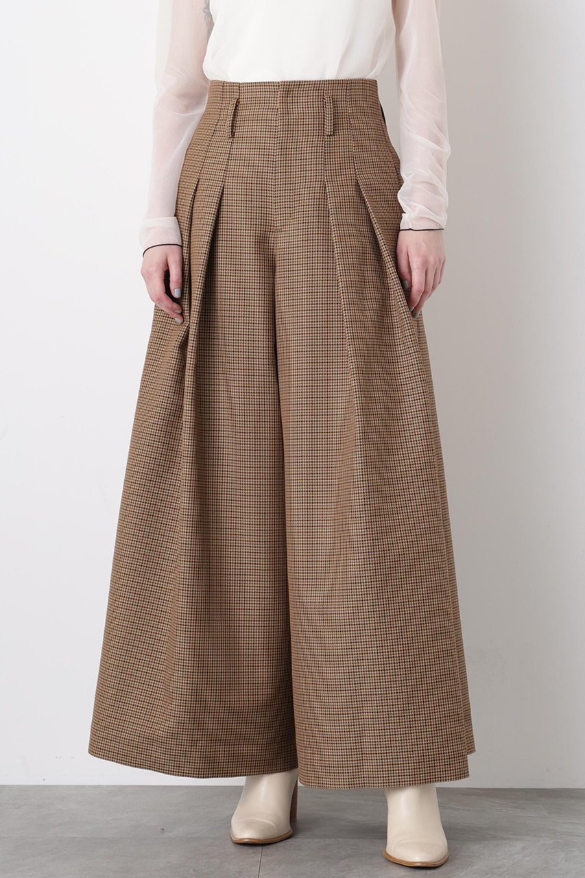 【ヒューエルミュージアム/hueLe Museum】の【STUMBLY】Yarn Dyed Highwaist Pants 人気、トレンドファッション・服の通販 founy(ファニー) ファッション Fashion レディースファッション Fashion for Women パンツ Pants & Trousers クラシック Classic, Timeless Style チェック Check, Plaid, Tartan ツイル Twist, Twisted Detail フロント Front, Front Design other-8|ID: prp329100004888024 ipo3291000000036502286